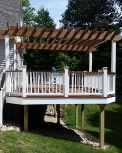 custom ipe deck deck specialists inc ipe deck pergola ct deck pros