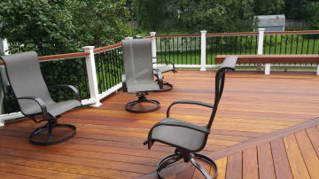 custom ipe deck in farmington ct deck building pro deck specialists inc