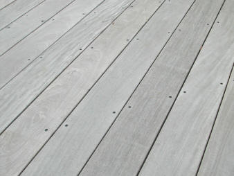 gray patina ipe decking