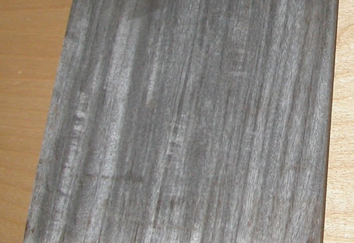 ipe decking with silver patina