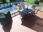 multi level composite pool deck