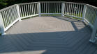 pintrist pictures decks gray pvc composite azek decking project cool floor pattern octogon