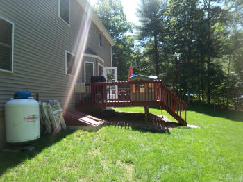 tolland ipe deck nice shape before