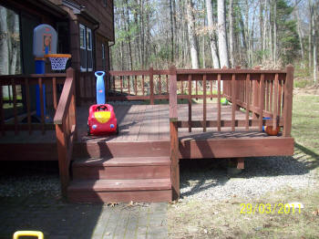 weathered wood evergrain compoiste deck specialists inc before