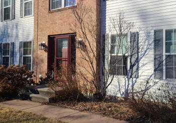 before front porch