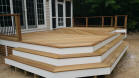deck ideas custom ipe deck pro builder stadium stairs