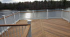 deck pintrist pictures professional custom ipe deck builders high visability deckorator aluminum spindles