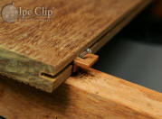 ipe decking hidden plastic clip